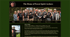 Desktop Screenshot of forestspiritarchers.co.uk